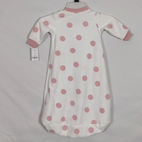 NWT Carter's Baby Girl Long Sleeve Sleeper Sleeping Bag size 6-9 month winter - Picture 4 of 8